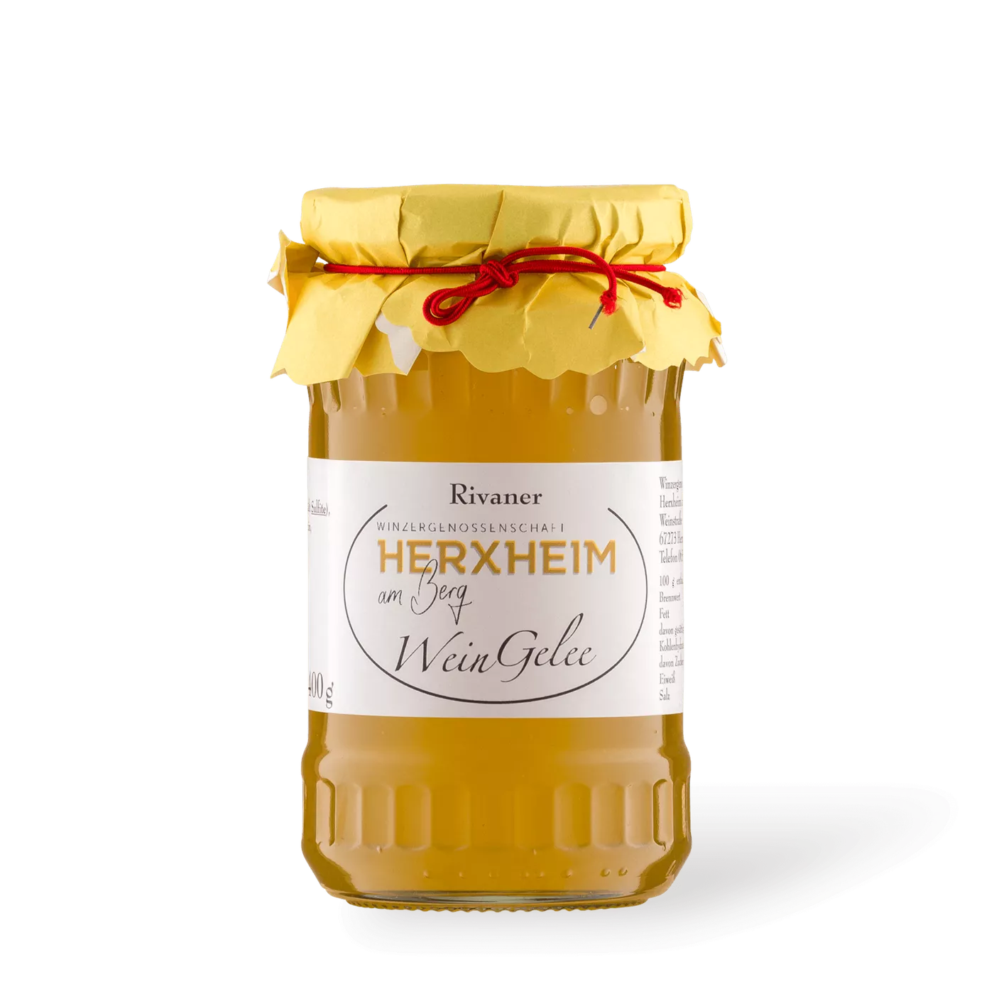 Abbildung des Produktes: Wein Gelee Rivaner 400g - 71